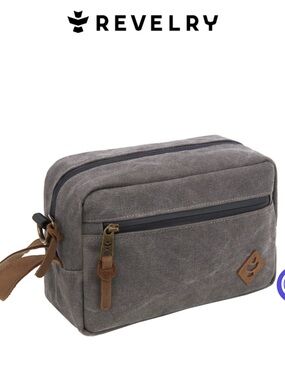 Revelry Stowaway Smell Proof Toiletry Kit - Gray